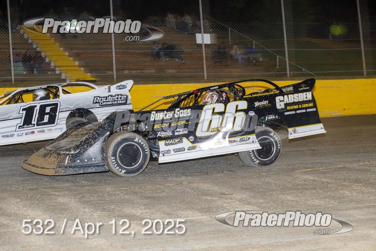Senoia Raceway (Senoia, Ga.) – Hence & Reba Memorial – April 12th, 2025. (PraterPhoto)