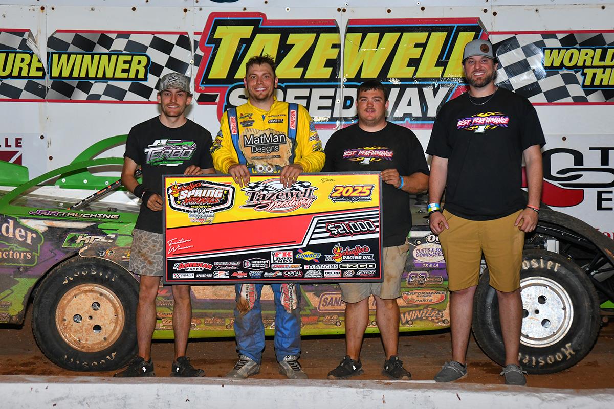 Tazewell Speedway (Tazewell, TN) – Schaeffer’s Spring Nationals – Lil' Bill Corum Memorial – April 19th, 2025. (Michael Moats photo)