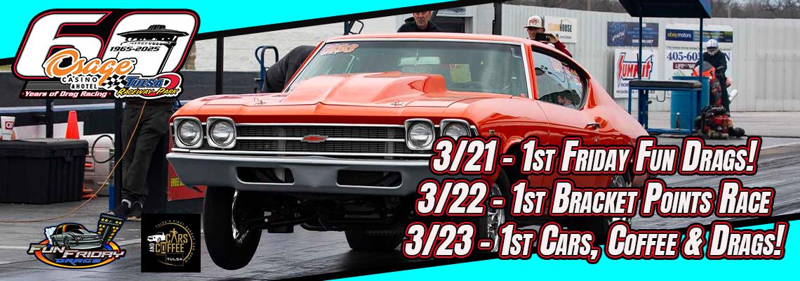 Huge Weekend for Osage Casino & Hotel Tulsa Raceway Park!