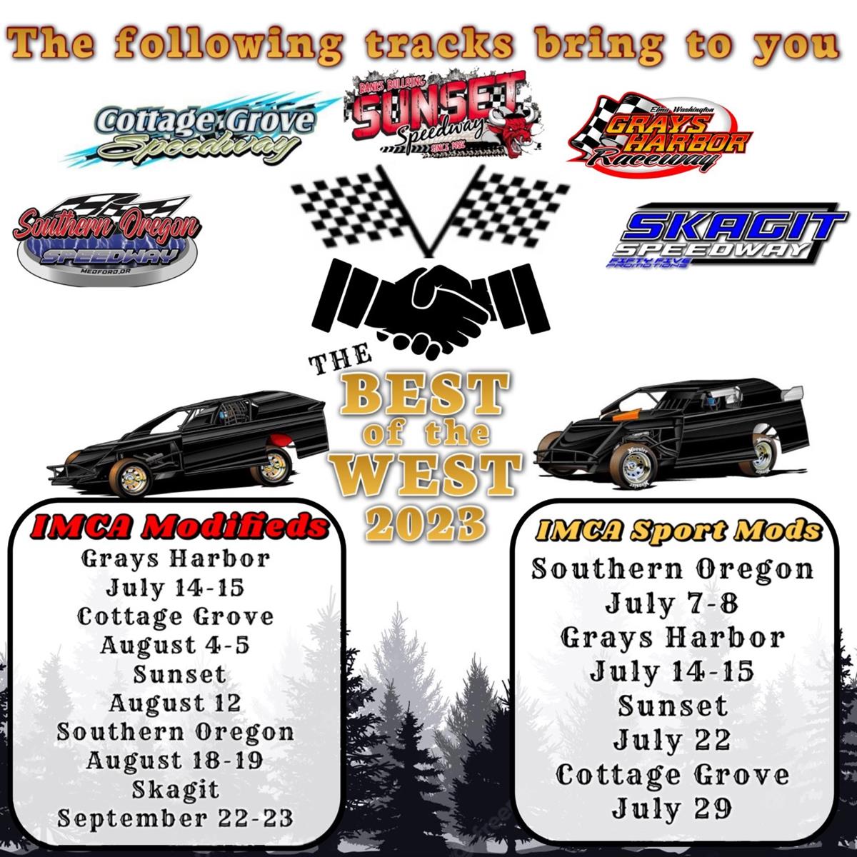 IMCA BEST OF THE WEST FOR SPORTMODS &amp; MODIFIEDS!!
