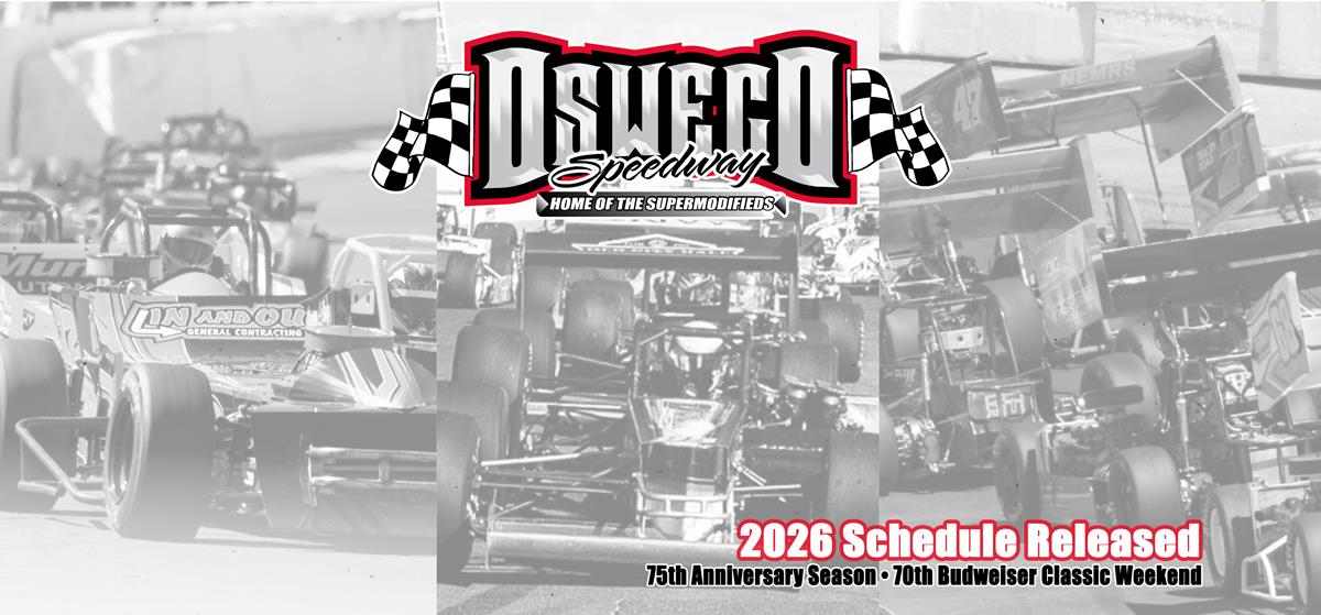 Oswego Speedway Unveils Full 2026 Schedule Highlighting 75th Anniversary Season and 70th Budweiser Classic Weekend