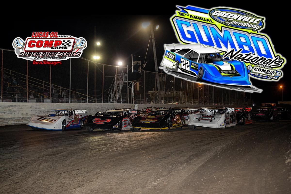 16th Annual Gumbo Nationals at Greenville Speedway this Weekend