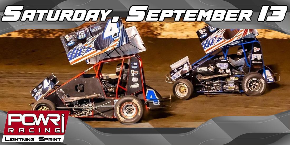 September 13: Midwest Lightning Sprints Return in Weekly Racing at Sweet Springs