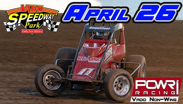 April 26th Starts Sunset Grill POWRi Vado Non-Wing Sprints 2025 Season