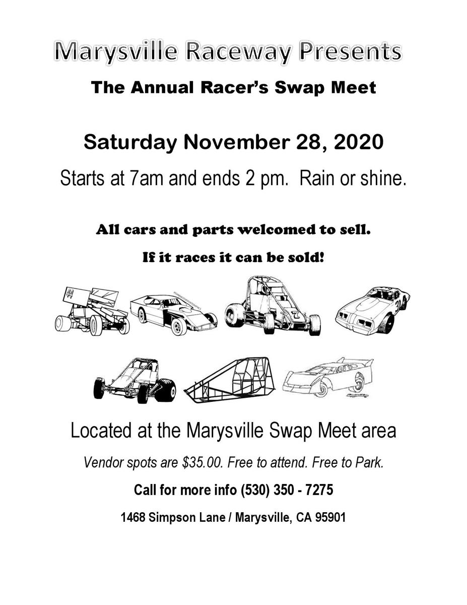 Racer&#39;s Swap Meet at Marysville