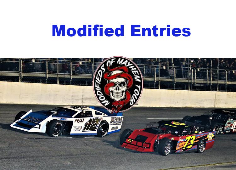Stout Field of 22 Drivers in Friday's Modified 50 lapper.