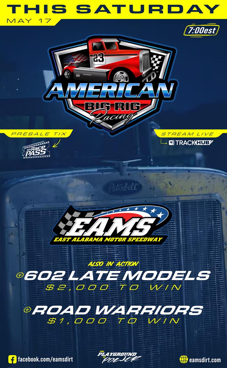 American Big Rigs, $2k to win 602, $1k to win Road Warrior