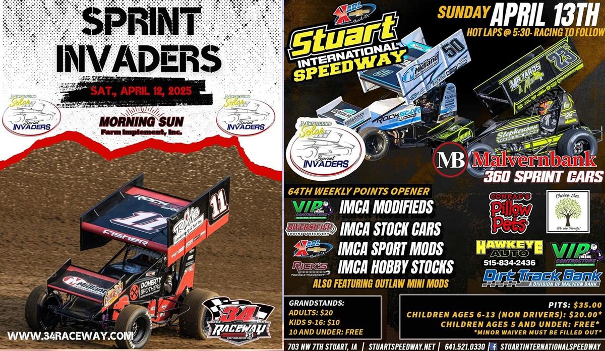 Doubleheader Weekend to Open Mohrfeld Solar Sprint Invaders Season!