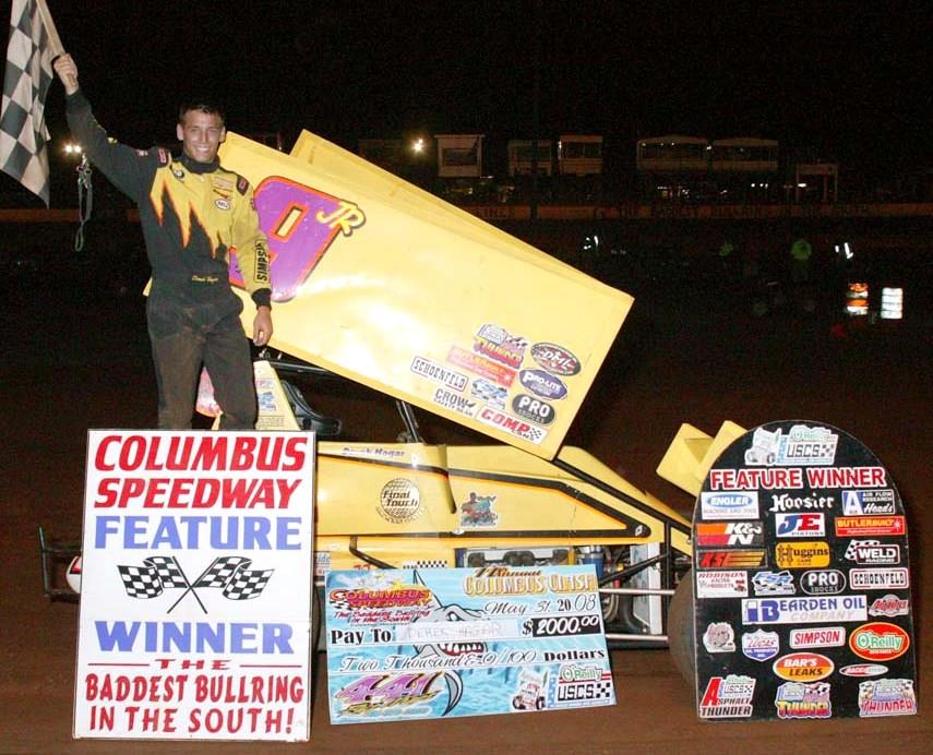 HAGAR &quot;ON FIRE&quot; IN O&#39;REILLY USCS SPEEDWEEK FINALE AT COLUMBUS SPEEDWAY
