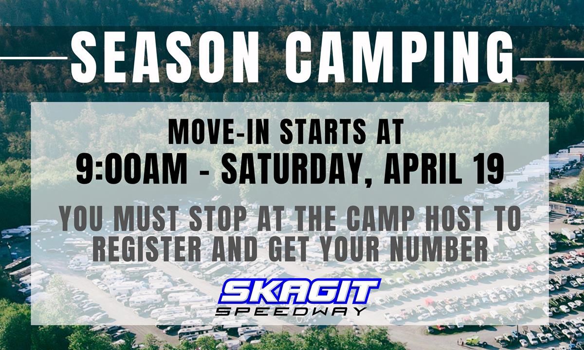 SEASON CAMPING - MOVE IN