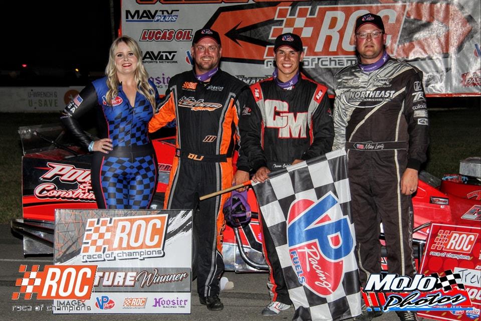 TREVOR CATALANO VISITS RACE OF CHAMPIONS SPORTSMAN MODIFIED VICTORY LANE  AT SPENCER SPEEDWAY