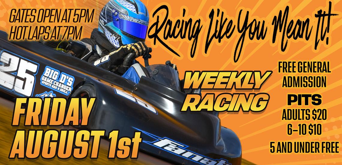 Talladega Raceway Park | August 1st!