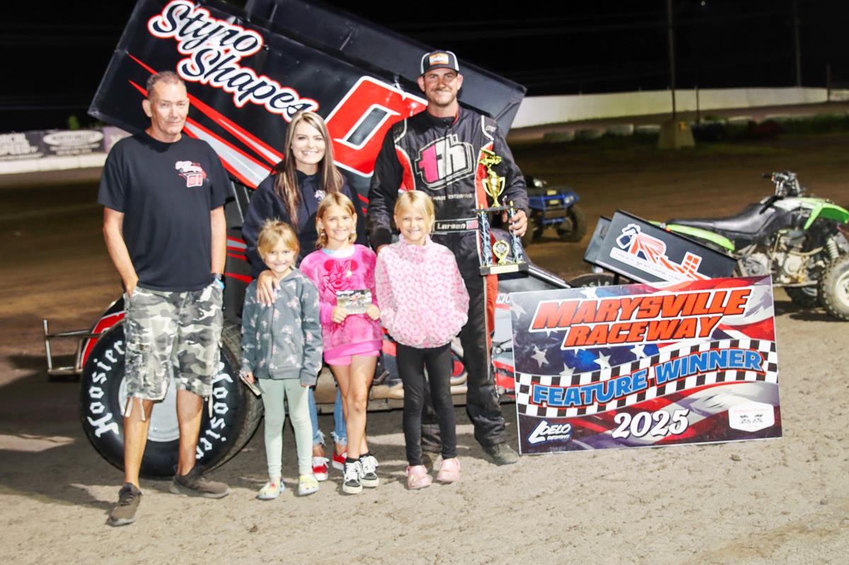Larsen Earns First Win at Marysville Raceway