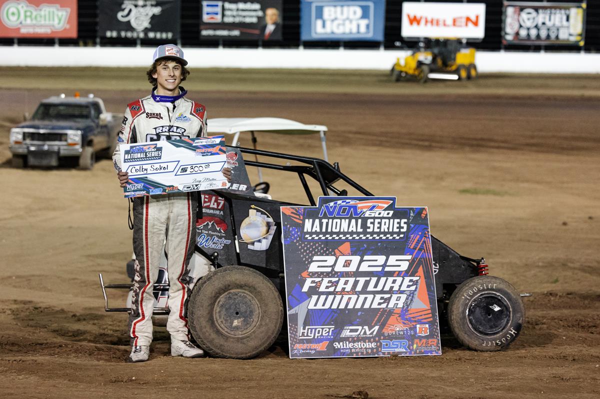 Sokol, Reese, Shaid, and Pittman Score at Dodge City Raceway Park with the NOW600 National Series on Friday!