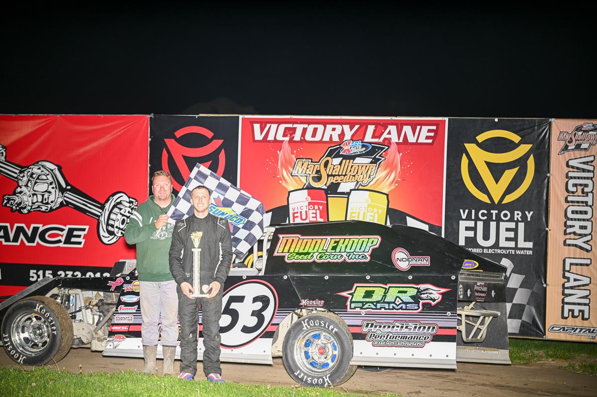Zehm, VanWyk, Roggentien, DeJong, Stanton and Anderson see checkers in Season Opener