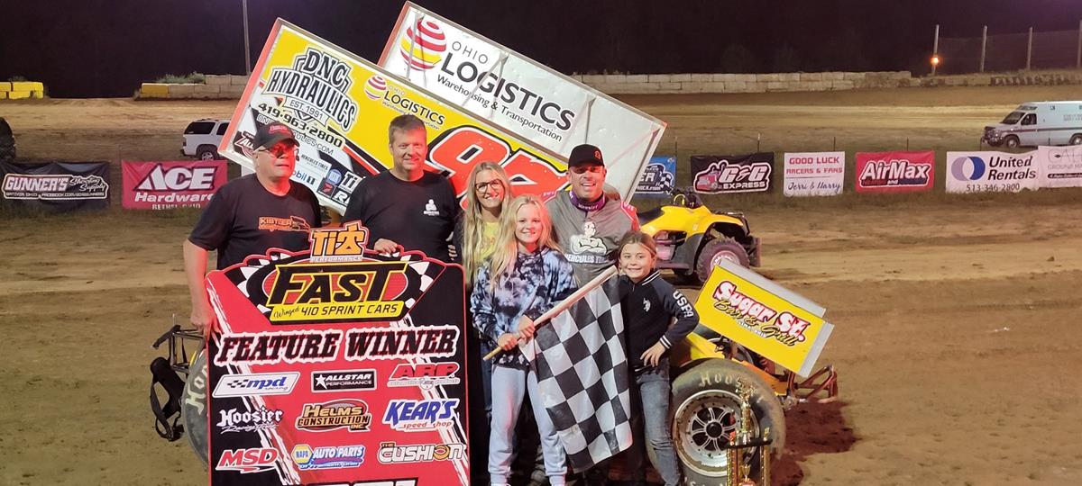 Wilson Sweeps Weekend to Earn First 410 Sprint Car Win in More Than Five Years