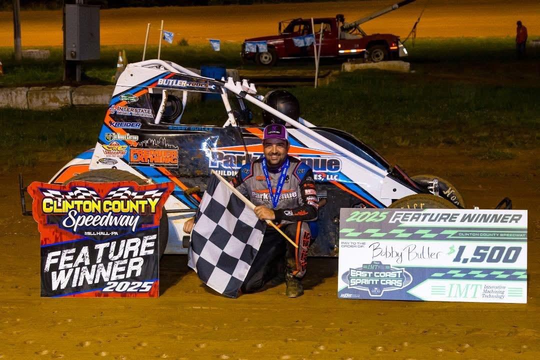 Butler Earns Career First USAC Win at Clinton County