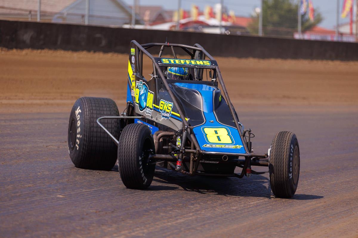 Motor hiccup ends Steffens' Bettenhausen 100 effort; Ted Horn 100 on deck
