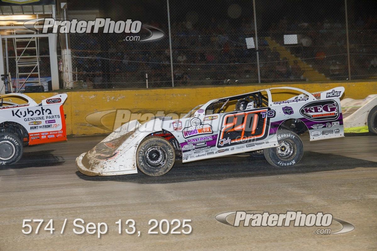 Senoia Raceway (Senoia, GA) – World of Outlaws Real American Late Model Series – Billy Clanton Classic – September 13th, 2025. (PraterPhoto)