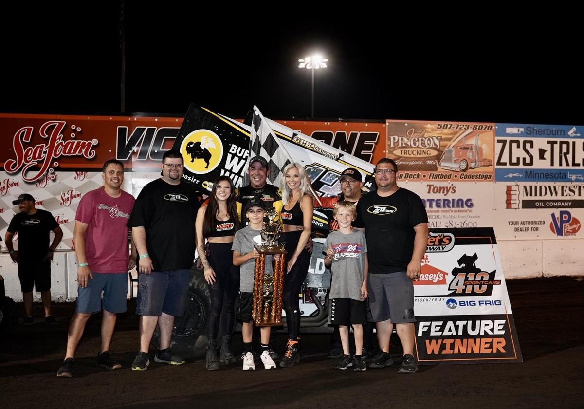 Dobmeier, Moser and Ballenger Post Wins on Hall of Fame Night Presented by Seal Pros at Huset’s Speedway