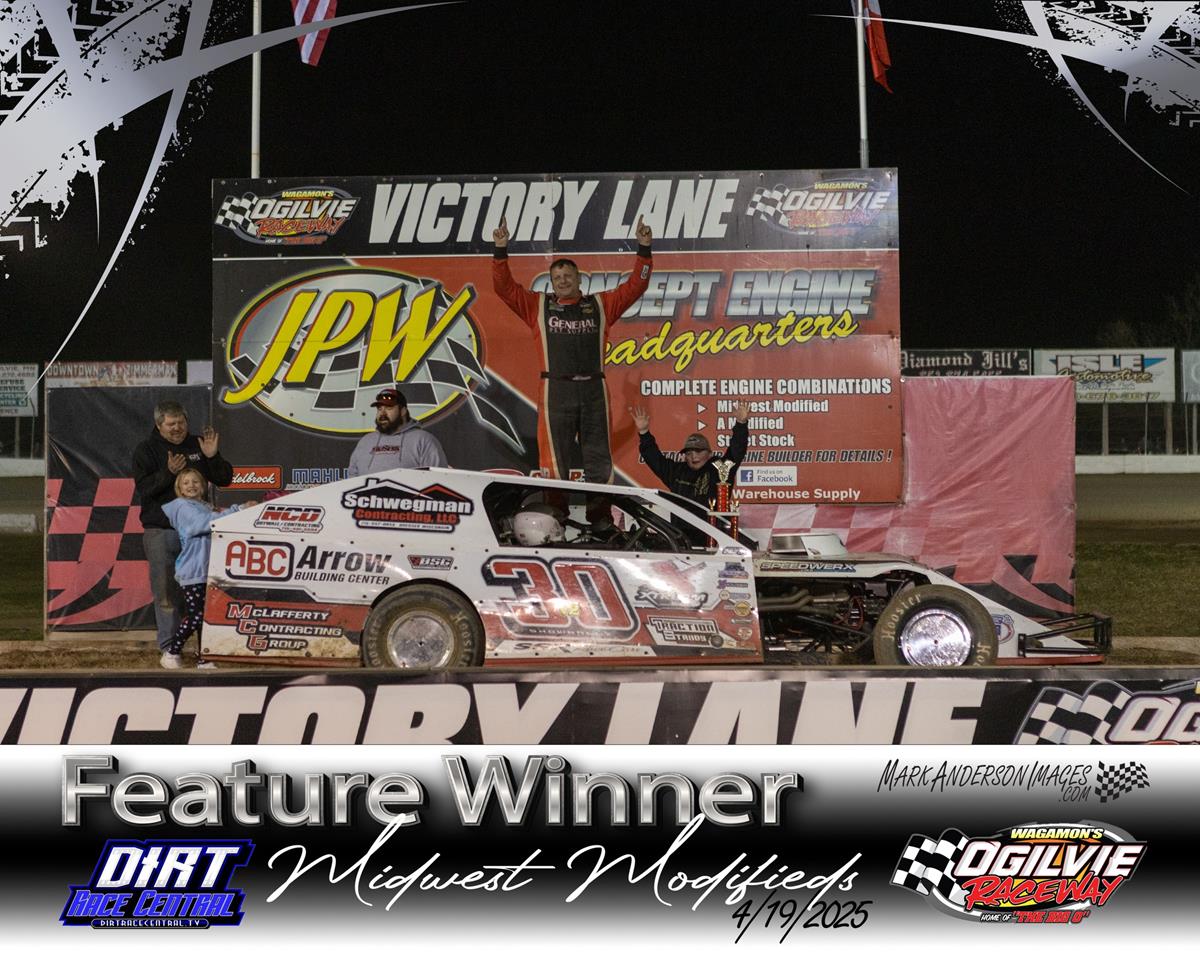 2025 Season Opener at Wagamon's Ogilvie Raceway Kicked Off Saturday Night with 119 Drivers Signing in to Battle