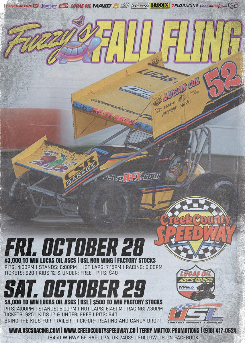 ASCS Creek County Fall Fling To Pay Tribute To Fuzzy Hahn