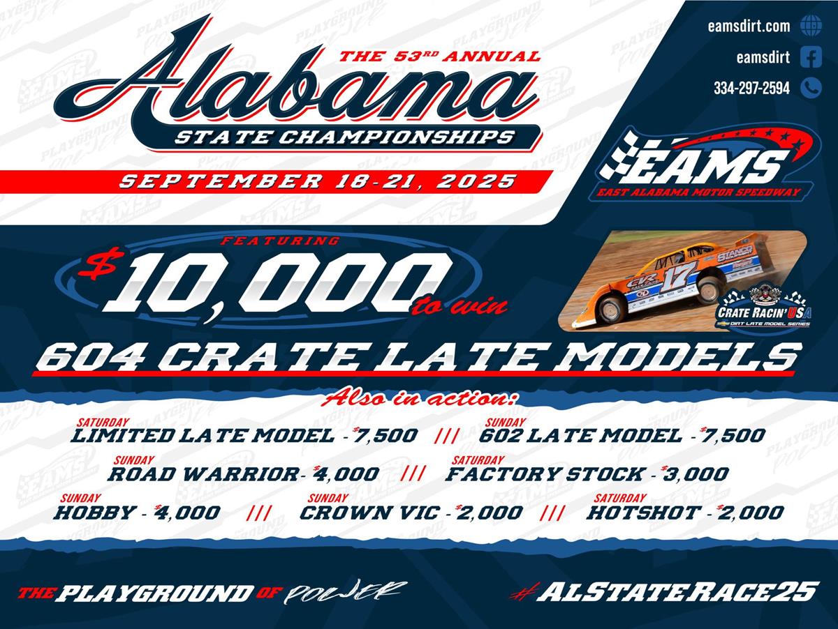 53rd Annual Alabama State Championships Lineup Is Set