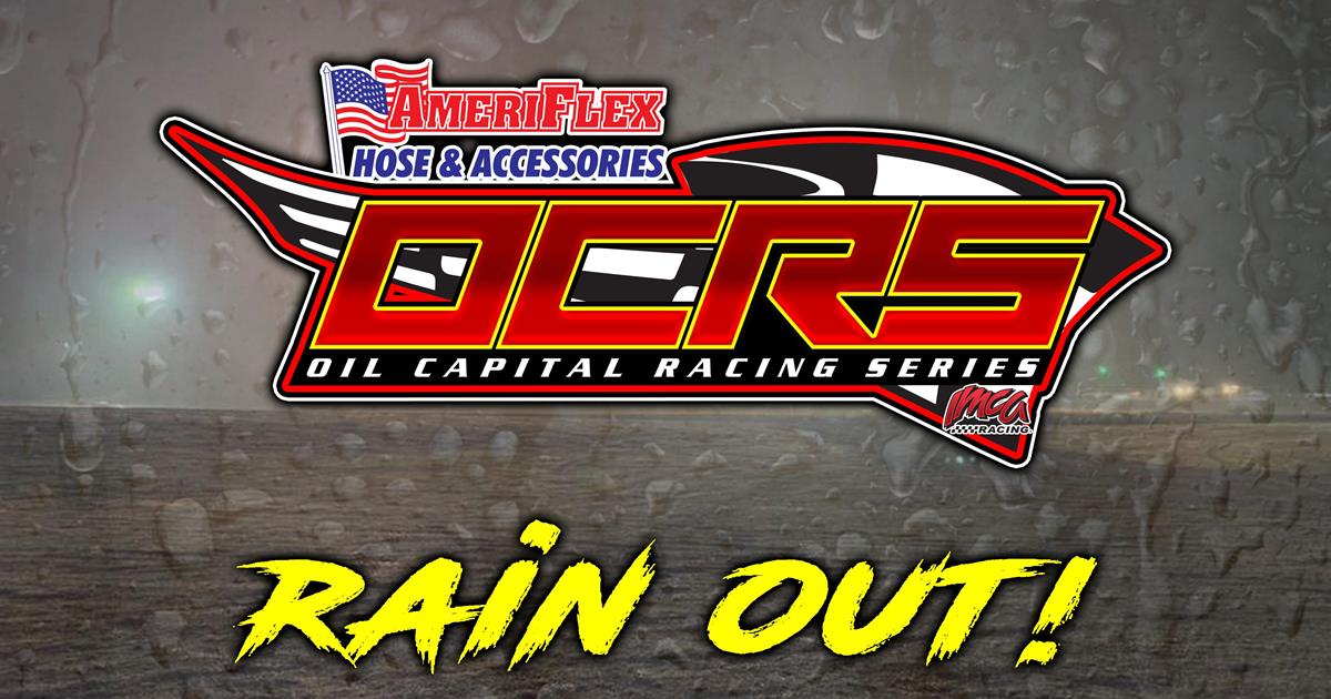 Tulsa Speedway OCRS event rained out, Caney still on as scheduled