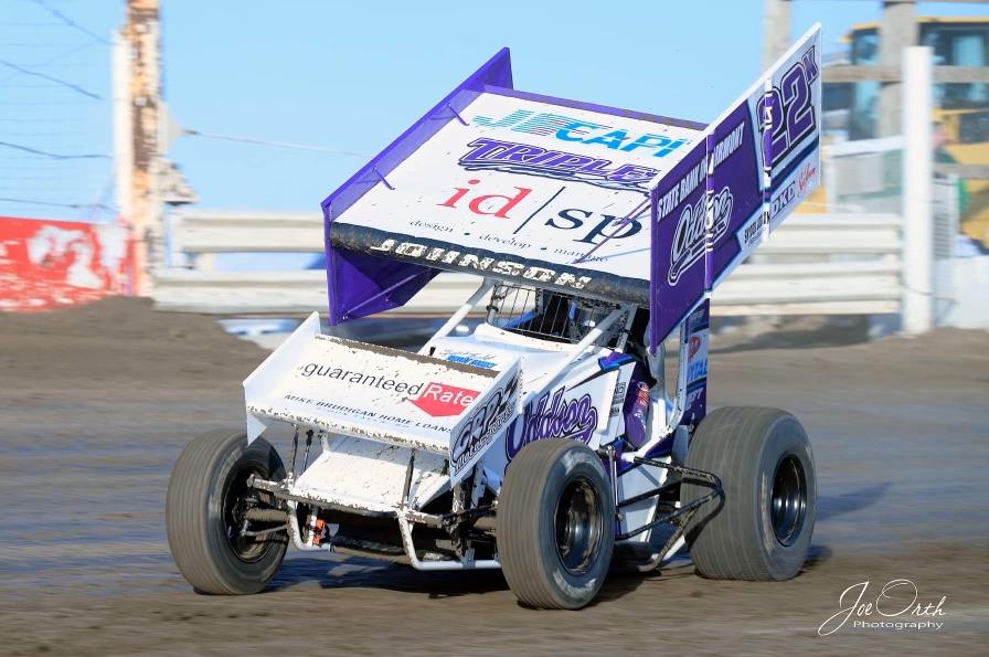 Kaleb Johnson Competing in 410 and 360 Divisions Saturday During Knoxville Raceway Season Opener