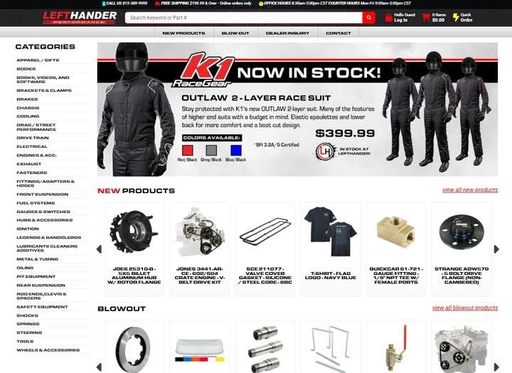 Lefthander Performance Launches New Website