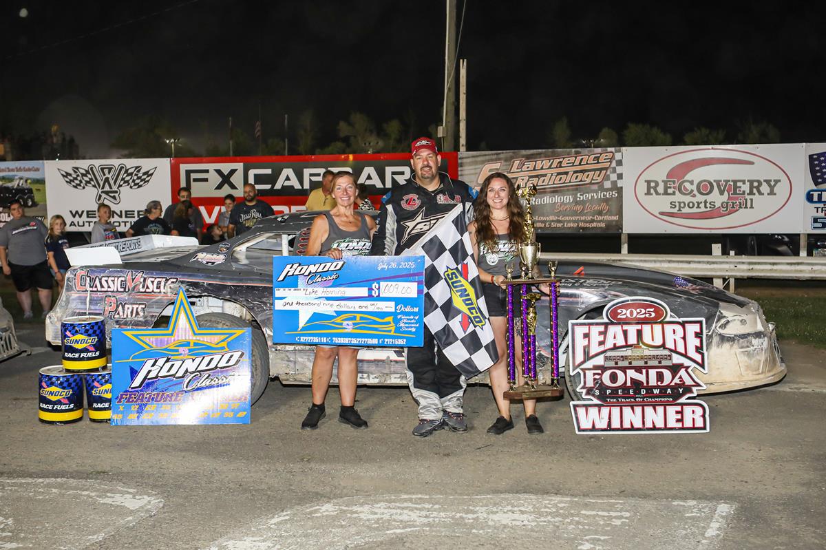 HORNING AND JOSLIN TAKE HONDO CLASSIC & BOBCO MEMORIAL WINS AS THE PRO STOCKS TAKE CENTER STAGE AT FONDA