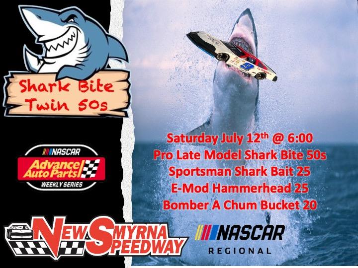 Shark Bite Pro Late Model Twin 50s (7/12/2025)