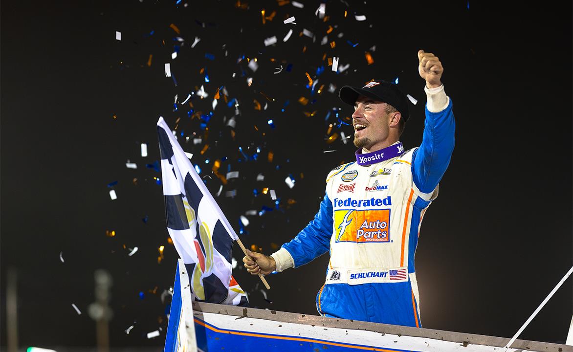 Schuchart Fends Off Macedo for First Win of 2025