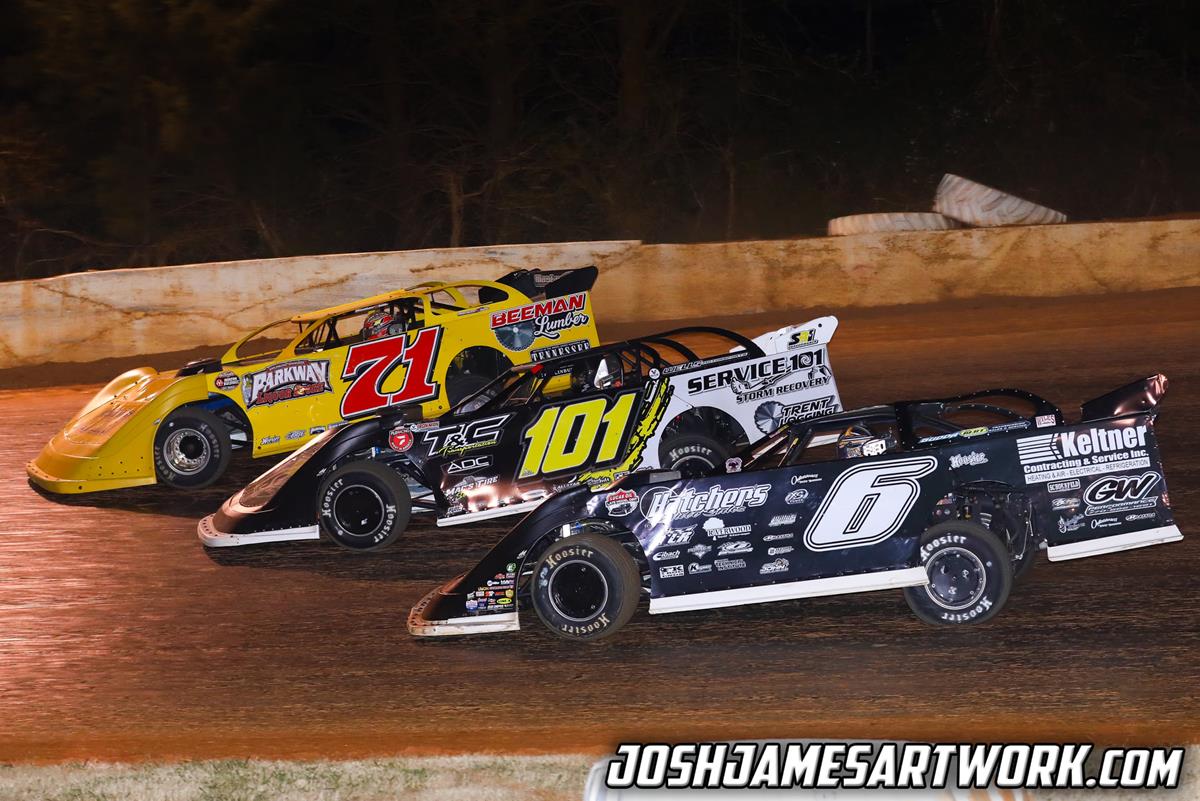Dustin Linville notches podium finish at 411 Motor Speedway