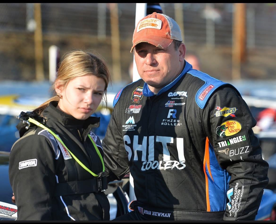 RYAN NEWMAN AND DAUGHTER BROOKLYN SET TO SHARE FIRST LANCASTER MOTORPLEX EXPERIENCE AT NITRO TO NASCAR WEEKEND