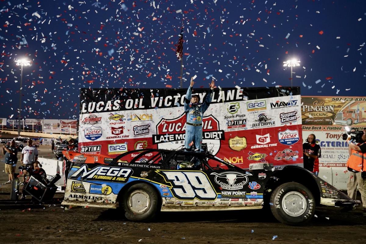 McCreadie Captures Lucas Oil Late Model Dirt Series Debut at Huset’s Speedway and Anderson Scores First Career Tri-State Late Models Win