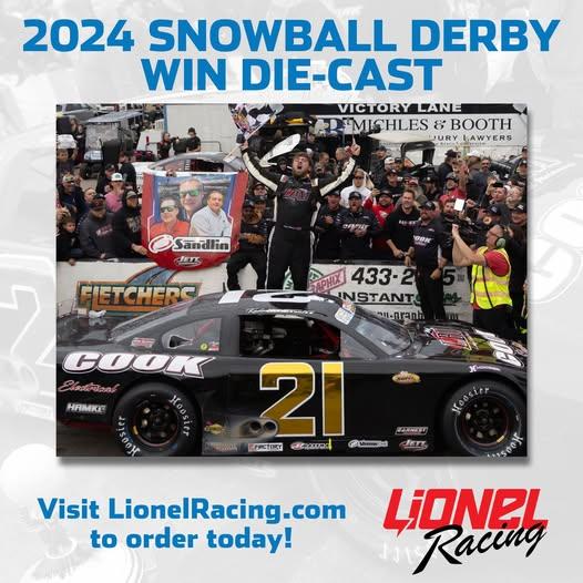 Die Cast of Snowball Winner Honeycutt available soon.