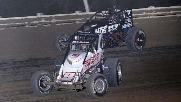 A MACHO PERFORMANCE: BACON WINS WILD USAC SILVER CROWN OPENER AT BELLEVILLE