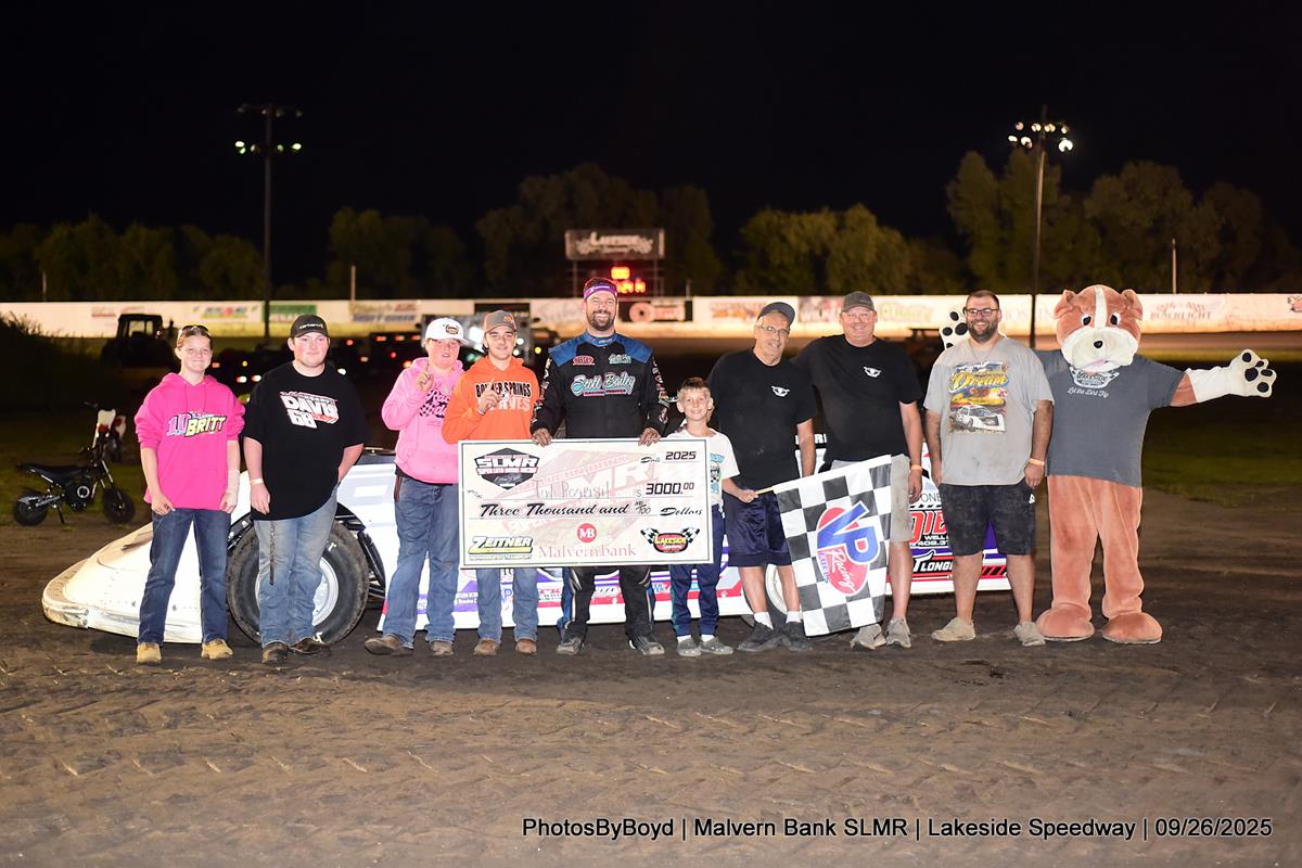 Lakeside Speedway (Kansas City, KS) – Malvern Bank West Series – September 27th, 2025. (Todd Boyd photo)