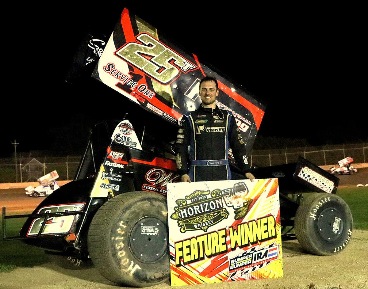 Arenz storms to Plymouth IRA triumph No. 2