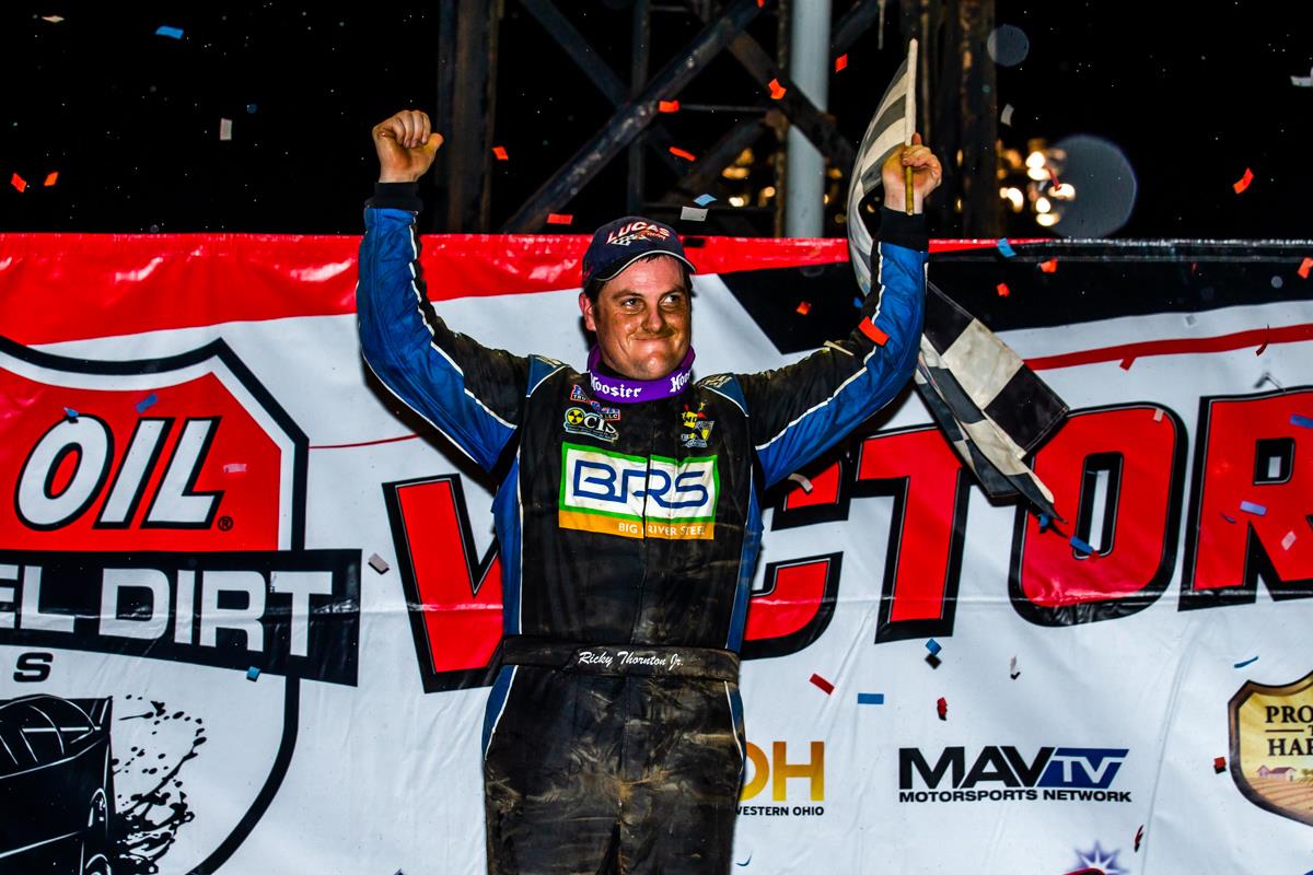 Thornton Prevails in Rain-Shortened Lucas Oil Event at Portsmouth