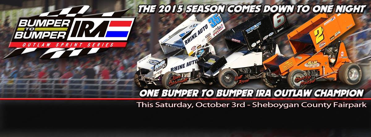 EPIC SEASON TO CONCLUDE FOR THE BUMPER TO BUMPER IRA OUTLAW SPRINTS THIS SATURDAY NIGHT AT PLYMOUTH!