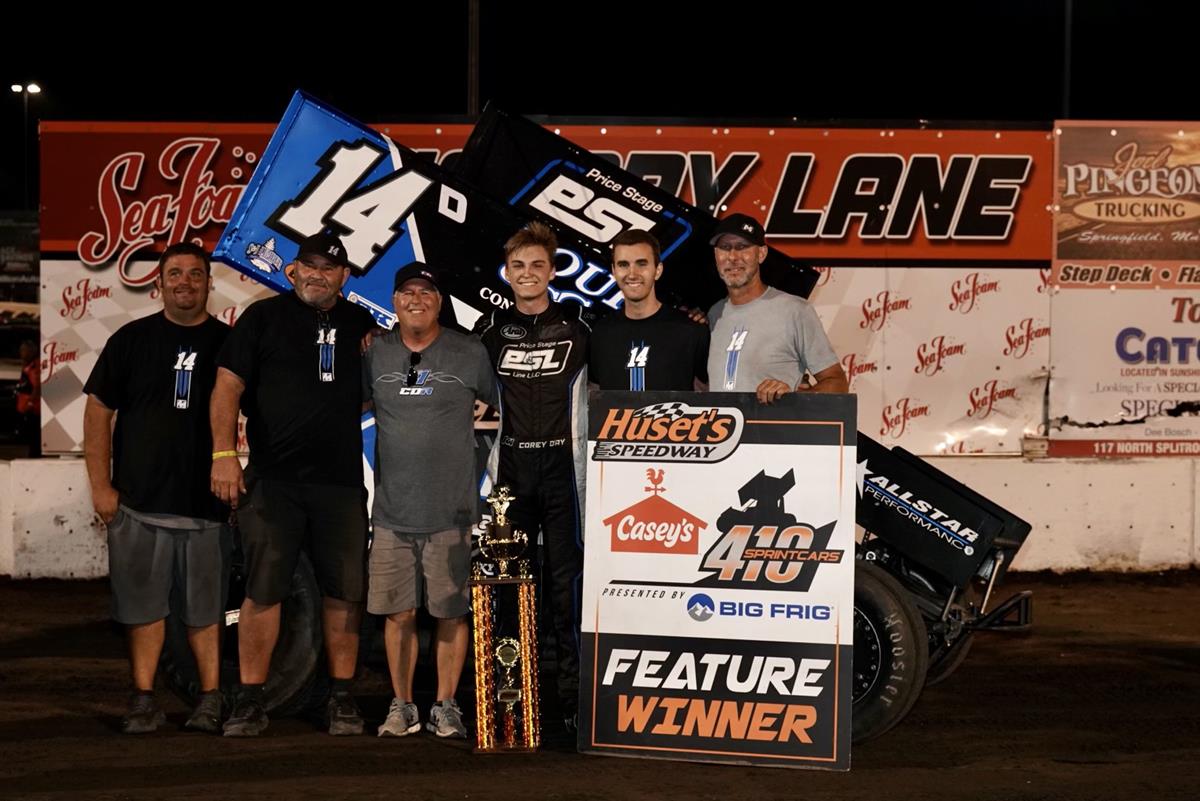Day, Steuerwald and Ballenger Score Top Prize During Royal River Casino Night at Huset’s Speedway