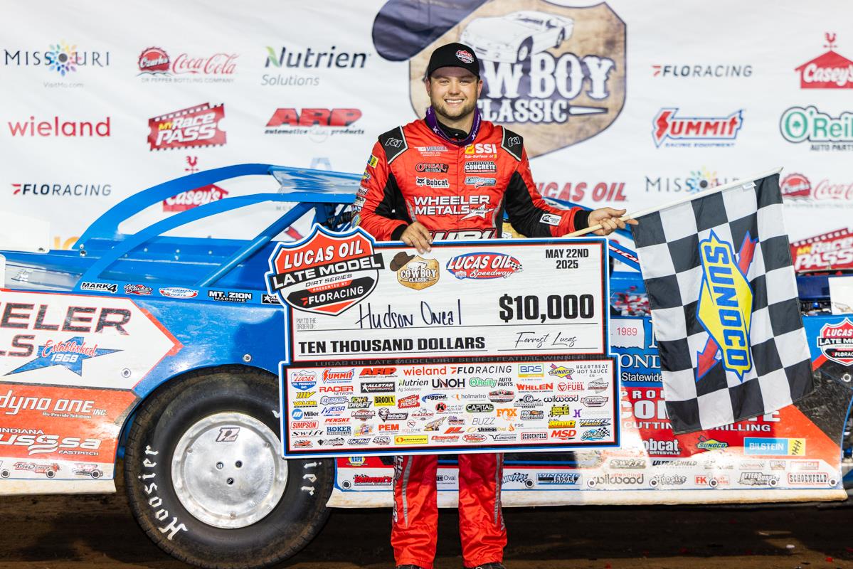 O’Neal Takes Cowboy Classic on Thursday Night at Lucas Oil Speedway