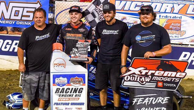 Chance Crum Claims Career First Win in Xtreme/POWRi National Midget League at I-55