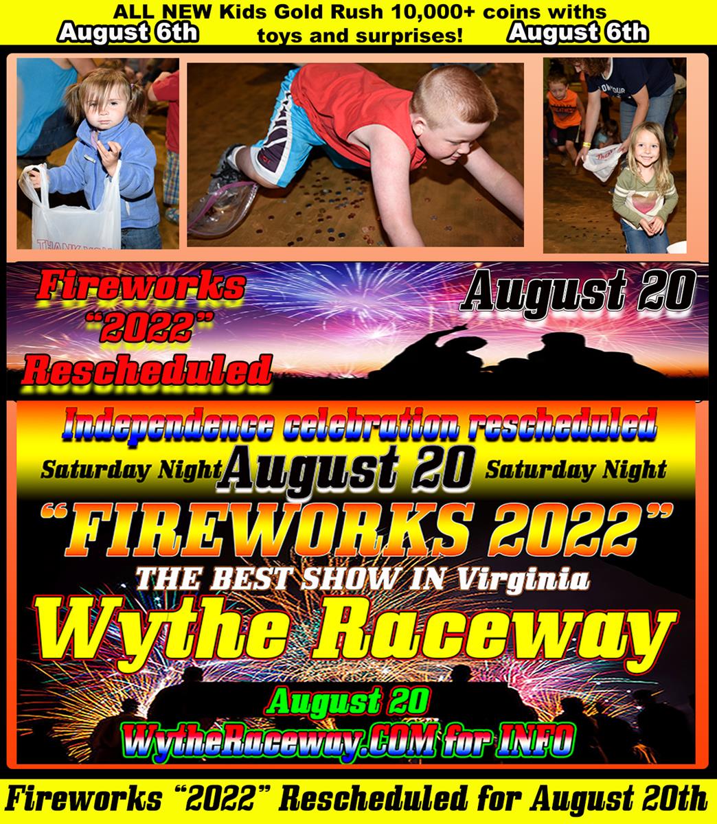 &quot;Fireworks 2022&quot; Rescheduled for August 20