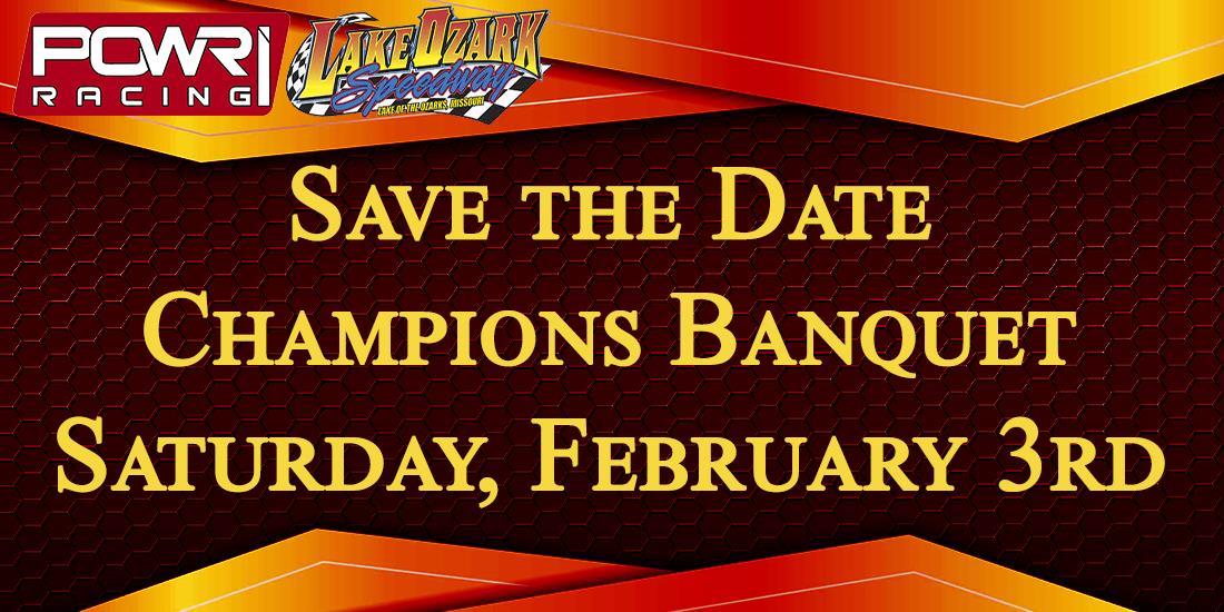 2023 POWRi &amp; Lake Ozark Speedway Championship Banquet Honorees