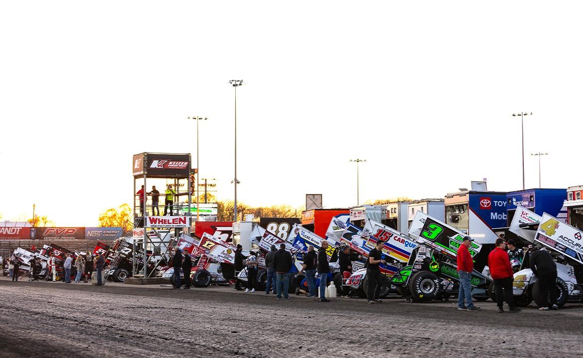 MASTERING THE MECCA: World of Outlaws Drivers on the Challenges of Knoxville Raceway