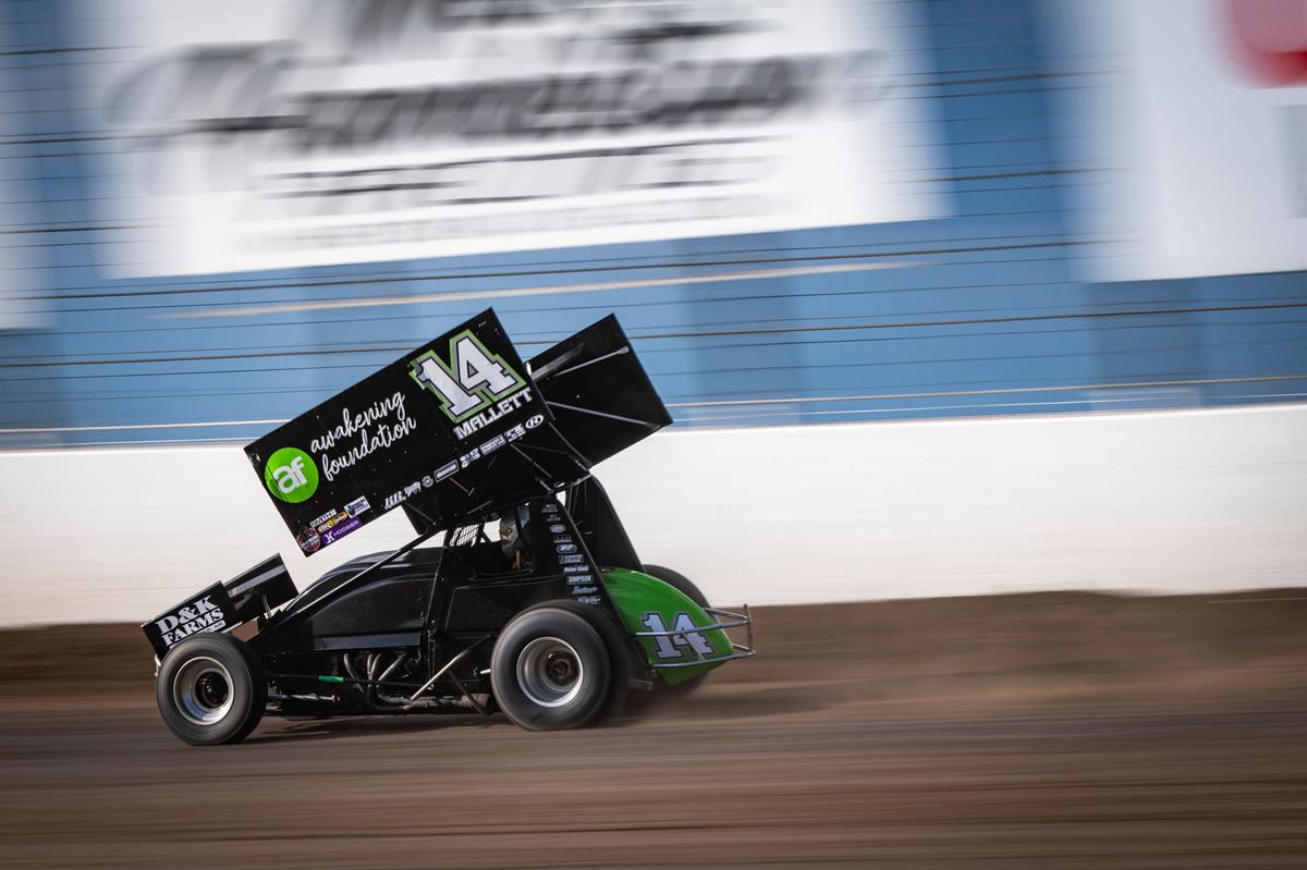 Mallett Rallies for Top 10 at Batesville Motor Speedway