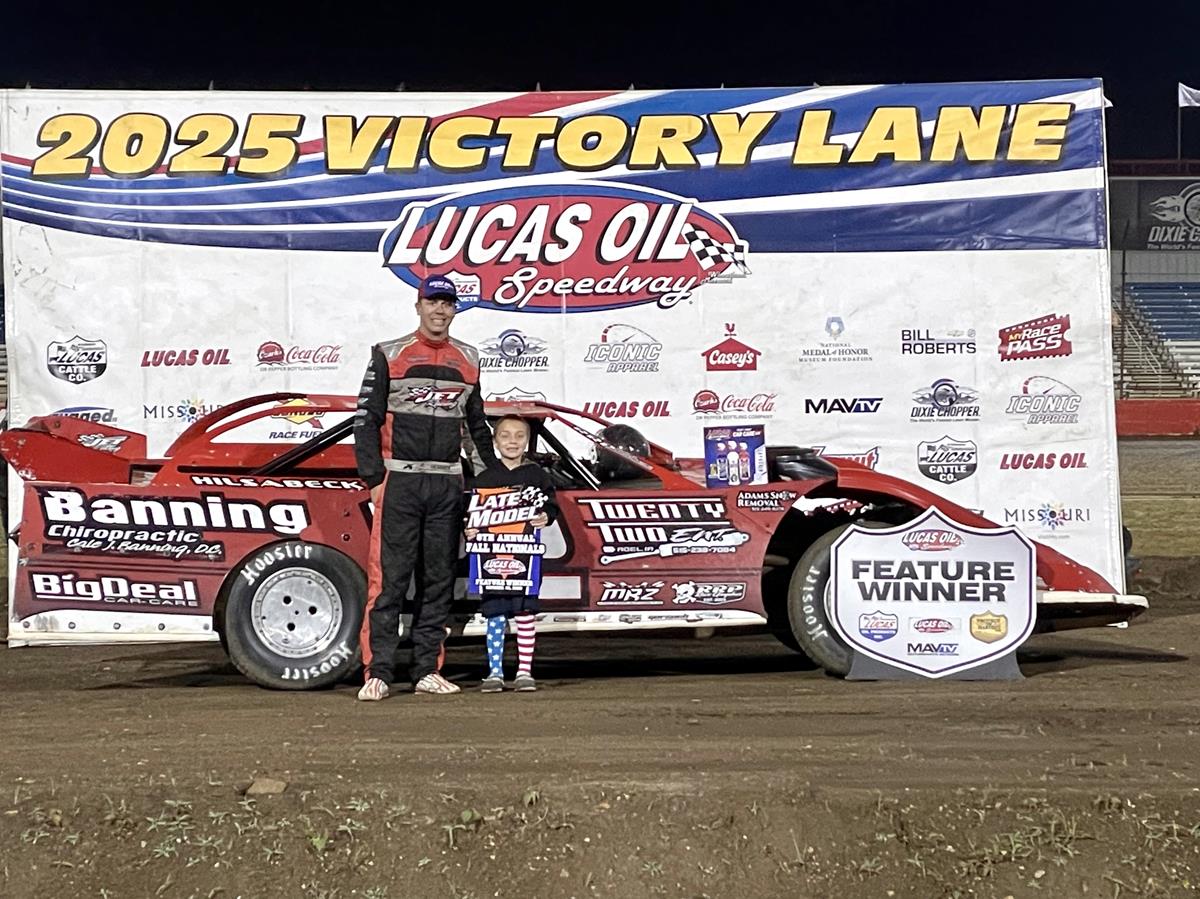 Hilsabeck breaks through at Lucas Oil Speedway with Late Model Fall Nationals triumph